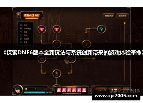 《探索DNF6版本全新玩法与系统创新带来的游戏体验革命》